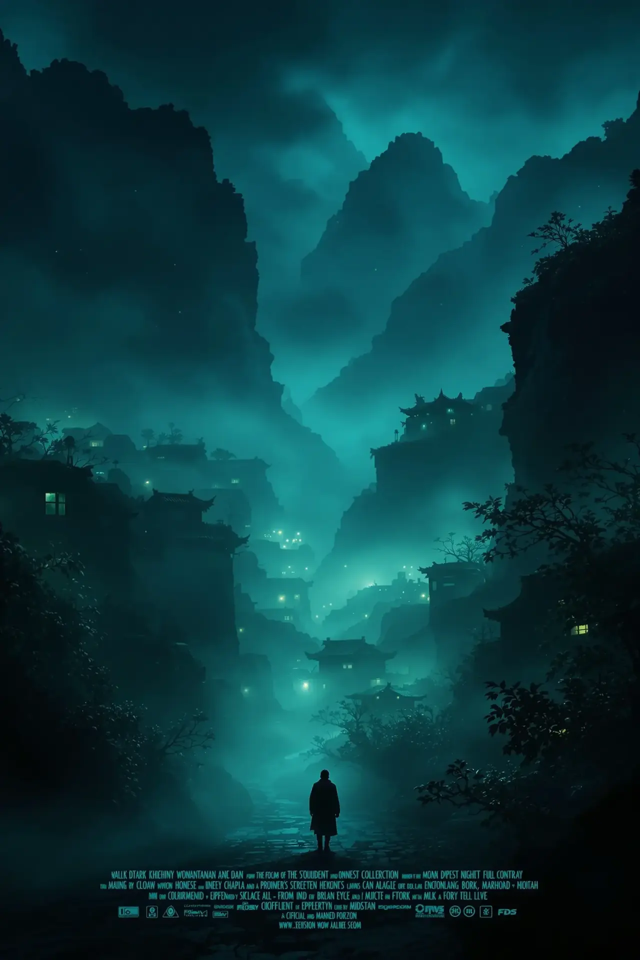 《雾中来客》海报